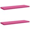 vidaXL 2-delige Bankkussens VUGHT 2 st 100% Polyester Roze