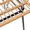 vidaXL 5-delige Tuinset poly rattan