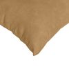 vidaXL Sofa Kussens 2 stuks Bruin 45 x 45 cm Cordstof