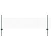 vidaXL zeshoekig gaasgek met palen 25 x 0,5 m PVC-Coated Staal Groen