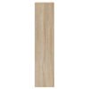 vidaXL Schoenenkast 63x24x103 cm bewerkt hout sonoma eikenkleurig