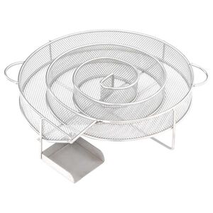 vidaXL Rookgenerator koud rond 19,5 cm roestvrij staal
