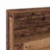 vidaXL Opberghoofdbord met plank Oud Hout 80 cm Bewerkt hout