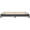 vidaXL Bedframe zonder matras 160x200 cm fluweel zwart