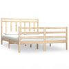 vidaXL Bedframe massief hout 150x200 cm