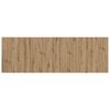 vidaXL Hoofdbord Met Kast met lade 3 pcs Artisan Eiken Bewerkt hout