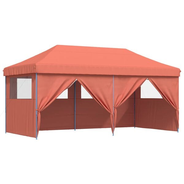 vidaXL Partytent Terracotta 292 x 580 x 315 cm Oxford Stof