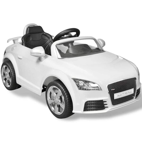 vidaXL Elektrische auto Audi TT RS met afstandsbediening wit