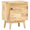 vidaXL Nachtkastje 40x30x50 cm massief mangohout