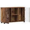 vidaXL Dressoir met plank Oudhout 88,5 x 30,5 x 55,5 cm Bewerkt hout