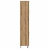 vidaXL Hoge kast met lade 2 pcs Artisan Eiken Bewerkt hout