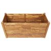 vidaXL Plantenbak verhoogd 160x60x84 cm massief acaciahout