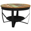 vidaXL Salontafel &Oslash; 68x43 cm massief gerecycled hout