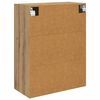 vidaXL Wandkast Artisan Eiken 69,5 x 34 x 90 cm
