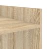vidaXL Wasmachinekast met opslag Sonoma 67,5 x 62 x 97 cm Bewerkt hout