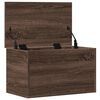 vidaXL Opbergbox 60x35x35 cm bewerkt hout bruin eikenkleurig