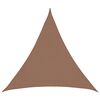vidaXL Zonneschaduwzeil Taupe 2 x 2 x 2 m HDPE