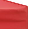 vidaXL Partytent inklapbaar met zijwanden 3x6 m rood