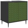 vidaXL Badkamerkast GELEEN Zwart eiken 60 x 40 x 61 cm Bewerkt hout