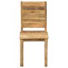 vidaXL Eetkamerstoelen 4 st massief mangohout
