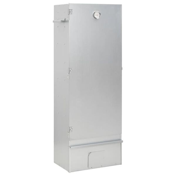 vidaXL BBQ-rookoven met koude rookgenerator gegalvaniseerd staal
