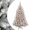 vidaXL Kunstkerstboom met Ballen 180 cm 300 LED's Warmwit