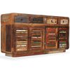 vidaXL Dressoir 150x35x75 cm massief gerecycled hout