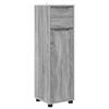 vidaXL Badkamer Kast Grijs Sonoma 30,5 x 30 x 101 cm Bewerkt hout