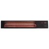 Sunred Heater Royal Diamond Smart Dark Rose Gold Carbon 2500 W zwart