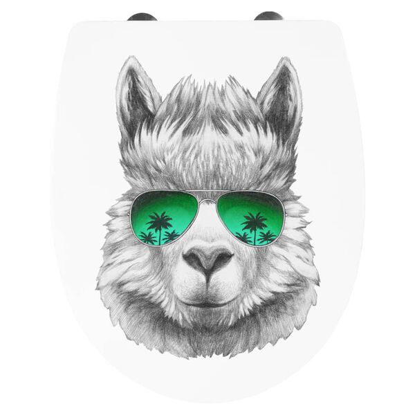 CORNAT Toiletbril met soft-close 3D LAMA thermoplastic