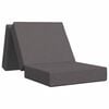 vidaXL Vouwbare Bankbed 190 x 75 x 15 cm Lichtgrijs