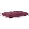 vidaXL Modulair bank Bordeaux 120 x 80 x 12 cm Stof