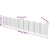 vidaXL Schanskorf wand 630x30x100 cm gegalvaniseerd staal