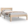 vidaXL Bedframe massief grenenhout 100x200 cm