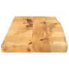 vidaXL Tafelblad met natuurlijke rand 70x30x3,8 cm massief mangohout