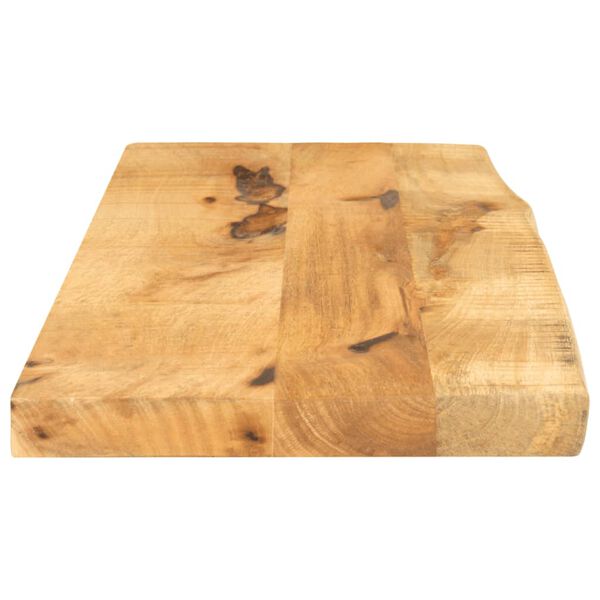vidaXL Tafelblad met natuurlijke rand 70x30x3,8 cm massief mangohout