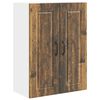 vidaXL Keukenkast met plank Oudhout 60 x 31 x 80 cm Bewerkt hout