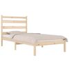 vidaXL Bedframe massief grenenhout 100x200 cm
