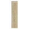 vidaXL Radiatorombouw 205x21,5x83,5 cm bewerkt hout sonoma eikenkleur