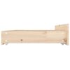 vidaXL Bedframe met lades 140x200 cm