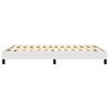 vidaXL Boxspring bed kunstleer wit 140x200 cm