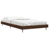vidaXL Bedframe zonder matras bewerkt hout bruin eikenkleur 100x200 cm