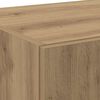 vidaXL Highboard artisanaal eikenkleurig 70 x 42,5 x 185 cm