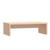 vidaXL Monitorstandaard met lades 100x27x15 cm hout sonoma eikenkleur