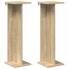 vidaXL Plantenstandaard Sonoma Eiken 25 x 25,5 x 80,5 cm