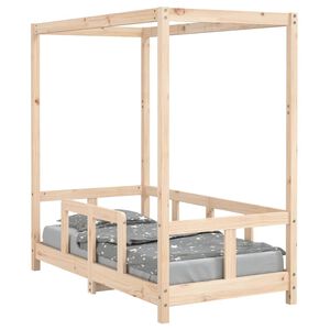 vidaXL Kinderbedframe 70x140 cm massief grenenhout