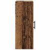 vidaXL Wandkast Oud Hout 34,5 x 34 x 90 cm Bewerkt hout