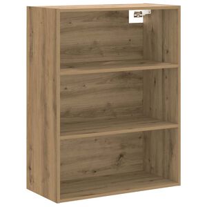 vidaXL Bovenkast 69,5x32,5x90 cm artisanaal eikenkleur