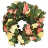 vidaXL Kerstslingers met bloemen 6 st 250 cm lente zonsondergang rood