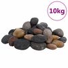 vidaXL Kiezelstenen gepolijst 5-8 cm 10 kg meerkleurig